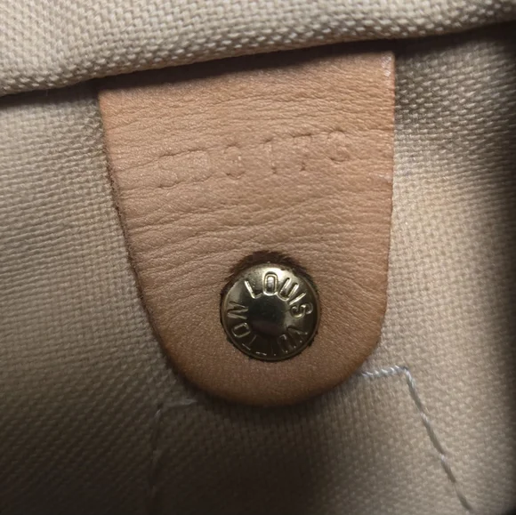 Louis Vuitton Damier Azul Speedy 30 Canvas Bag - Picture 11 of 12